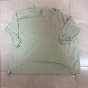 Suzy Shier Men's Short-Sleeve Crew Neck Shirt - Mint